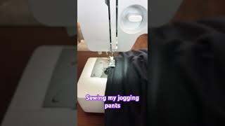 Sewing my jogging pants [upl. by Outlaw]