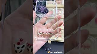 presson nails 2024  dip powder nails  ombre nails  christmas nails  hard gel nails [upl. by Nessnaj]