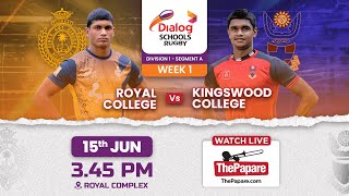 Royal College vs Kingswood College  Dialog Schools Rugby League 2024 [upl. by Krystyna]