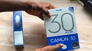 Tecno Camon 30 Pro 5G  Déballage et premières impressions [upl. by Guerra]