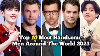 Top 10 Most Handsome Men Around The World 2023  Only Top10 [upl. by Jaella]