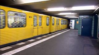 U12 Abfahrt Wittenbergplatz G11E BVG UBahn Berlin HD [upl. by Bergstein]