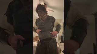 Leatherface 2003 costume test [upl. by Eira]