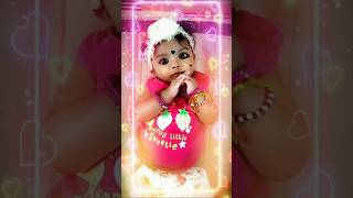 Chitti talli Nandita pics prathyushasfamilyvlogs cute  Nandita [upl. by Saxon]