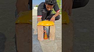 Haldi powder with Diwali Anar shorts surajkeexperiment [upl. by Eremaj]