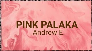 PINK PALAKA  Andrew E with Lyrics [upl. by Salena607]