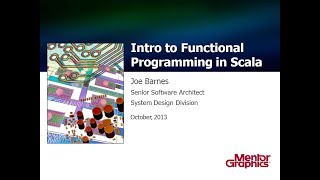 Intro to Functional Programming in Scala [upl. by Aitsirhc750]