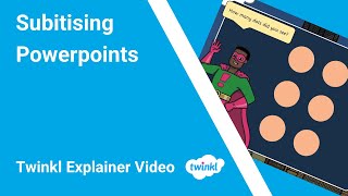 Subitising PowerPoint Explainer Video  Early Years Maths Activities [upl. by Kan]