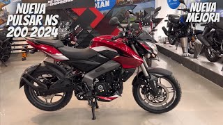 Nueva Bajaj Pulsar Ns 200 2024😱  ¡La Moto Más Esperada🔥  ¡Vale la Pena💯 [upl. by Eustazio]