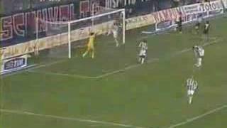 Cagliari  Juventus 11 Zola 88° 16012005 [upl. by Michaela783]