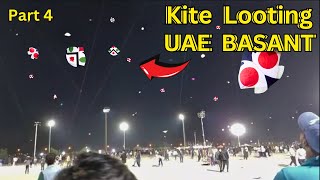 Basant Festival in UAE  Kite Looting  Sharjah Night Basant  Kite Flying  Part 4 [upl. by Atiz]