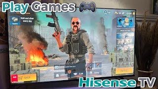 Hisense Smart TV How to Download and Play Games [upl. by Asiaj]