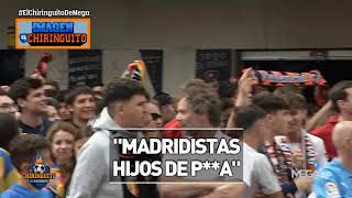 ❌CÁNTICOS CONTRA el REAL MADRID fuera de MESTALLA [upl. by Sandie]