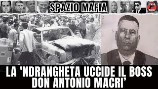 La Ndrangheta calabrese uccide il boss Don Antonio Macrì Intervista inedita ad un testimone [upl. by Adlig]