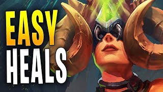 SERIS EASY TOP HEALING  Paladins Gameplay [upl. by Yoshiko]