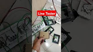 Home Made Line Tester tester phase tester testing testing solar shorts [upl. by Jamey]