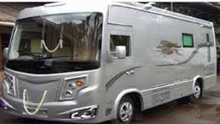 Actor Mohanlals new hitech Caravan [upl. by Mrots]