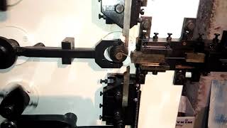 Door handle lock spring machine spiral spring machine [upl. by Ytoc]