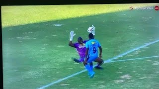 Dennis Onyango RED CARD  Mamelodi Sundowns vs Polokwane City [upl. by Painter]