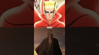 Naruto Baryon Mode VS Kisuke Urahara Bankai shorts viral anime manga bleach naruto [upl. by Lladnik]