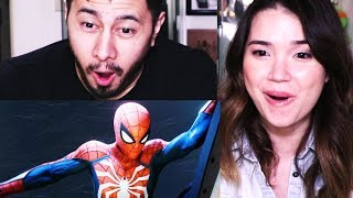 SpiderMan E3 2016 Trailer Reaction [upl. by Zurheide]