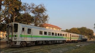 ミャンマー国鉄 キハ141系 モンユワ発車 Monywa Circular Railroad [upl. by Vic]