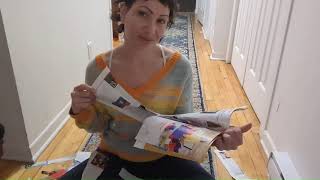 ASMR  Magazine  Reading  Flipping Through Pages  Ripping  Tearing  Crumpling Paper  Enjoy [upl. by Iniretake]