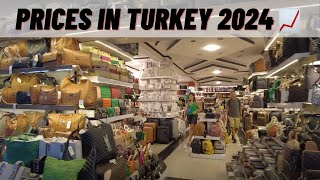 📈 FAKE MARKET PRICES IN TURKEY 2024 🇹🇷 ALANYA MARKET 2024 FULL TOUR [upl. by Antin]