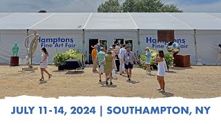 Hamptons Fine Art Fair 2024  Slideshow Recap [upl. by Brice304]