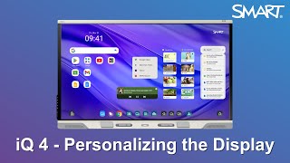 Personalizing your iQ 4 Display 2024 [upl. by Noiro]