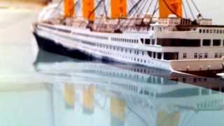 Titanic model sinking [upl. by Siduhey]