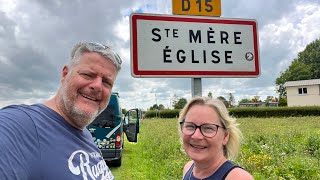 Vanlife France  WW2 Normandy  Dead Man’s Corner Utah Beach Marmion Farm Saint Mere Eglise [upl. by Hsitirb]