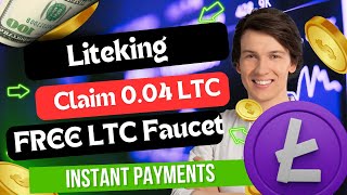 Liteking io  Claim Spin And Earn LTC  Claim 004 LTC Every Hour  New Litecoin Earning Site 🤑 [upl. by Demaggio]