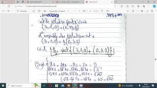 Partie 2 sur la résolution des systèmes linéaires à laide de la méthode du pivot de Gauss [upl. by Loftis]