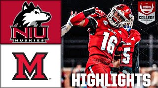 Northern Illinois Huskies vs Miami OH RedHawks  Full Game Highlights  ESPN College Football [upl. by Rutherford]