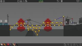 Poly Bridge 510 Double Drawbridge [upl. by Lerual]