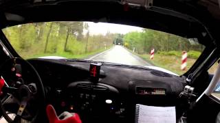 Onboard Porsche GT3 ZeltnerZeltner Sachsen Rallye 2013 Stage 68 HD [upl. by Koah3]