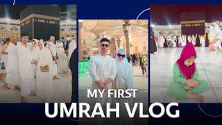 MY FIRST UMRAH VLOG WITH FAMILY [upl. by Assille]