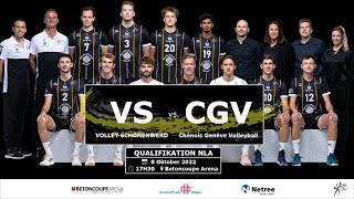 Volley Schönenwerd vs Chenois Geneve Volleyball [upl. by Maryjo623]