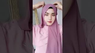 Full Coverage Schools Hijab Style Modest Hijab Style  How to wrap hijab hijabstyle hijabtutorial [upl. by Ping]