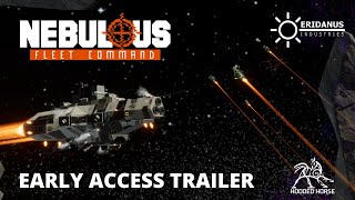 NEBULOUS Fleet Command  Official Early Access Trailer [upl. by Mallina175]