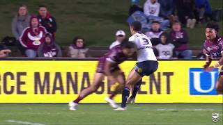 2018 NRL Big Hits  Taufua hammers ONeill [upl. by Teri]