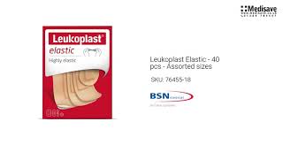 Leukoplast Elastic 40 pcs Assorted sizes 76455 18 1920x1080 [upl. by Joashus]