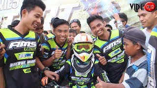 crosser cilik bersaing pakai mini trail grasstrack nikki seri 3 cengkong lisse pinrang [upl. by Prisilla504]