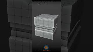 Straighten Vertices Shortcut in Blender [upl. by Ynohtnaluap]