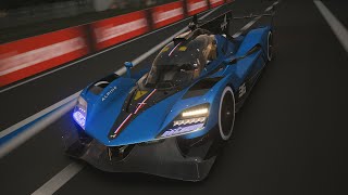 Assetto Corsa Alpine A424 LMDh Test in Paul Ricard [upl. by Ecadnak862]