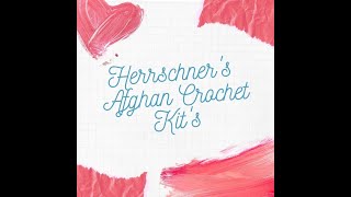 Herrschners Afghan Crochet Kits [upl. by Odrareg]