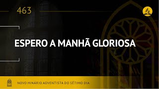 Novo HinaÌrio Adventista â€¢ Hino 463 â€¢ Espero a ManhaÌƒ Radiosa â€¢ Lyrics [upl. by Ellivro]