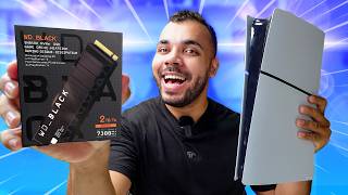 MELHOR SSD para o PS5 SLIM Upgrade SSD PS5 WD Black SN850X 2TB [upl. by Lunt]