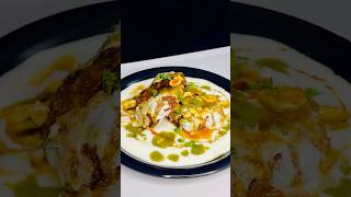 Lachha Aloo Tikki Chaat Recipe  ASMR Cooking  shorts food [upl. by Adihahs123]